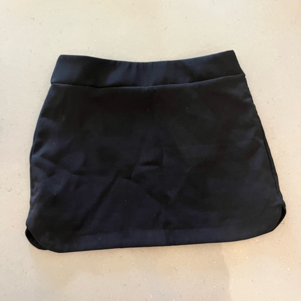 Zara black mini skirt